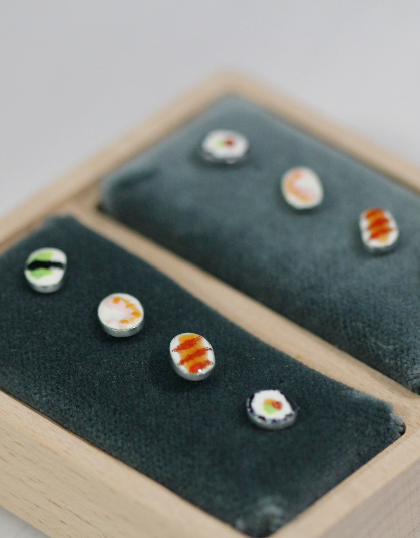 Sushi mix and match-korvakorut