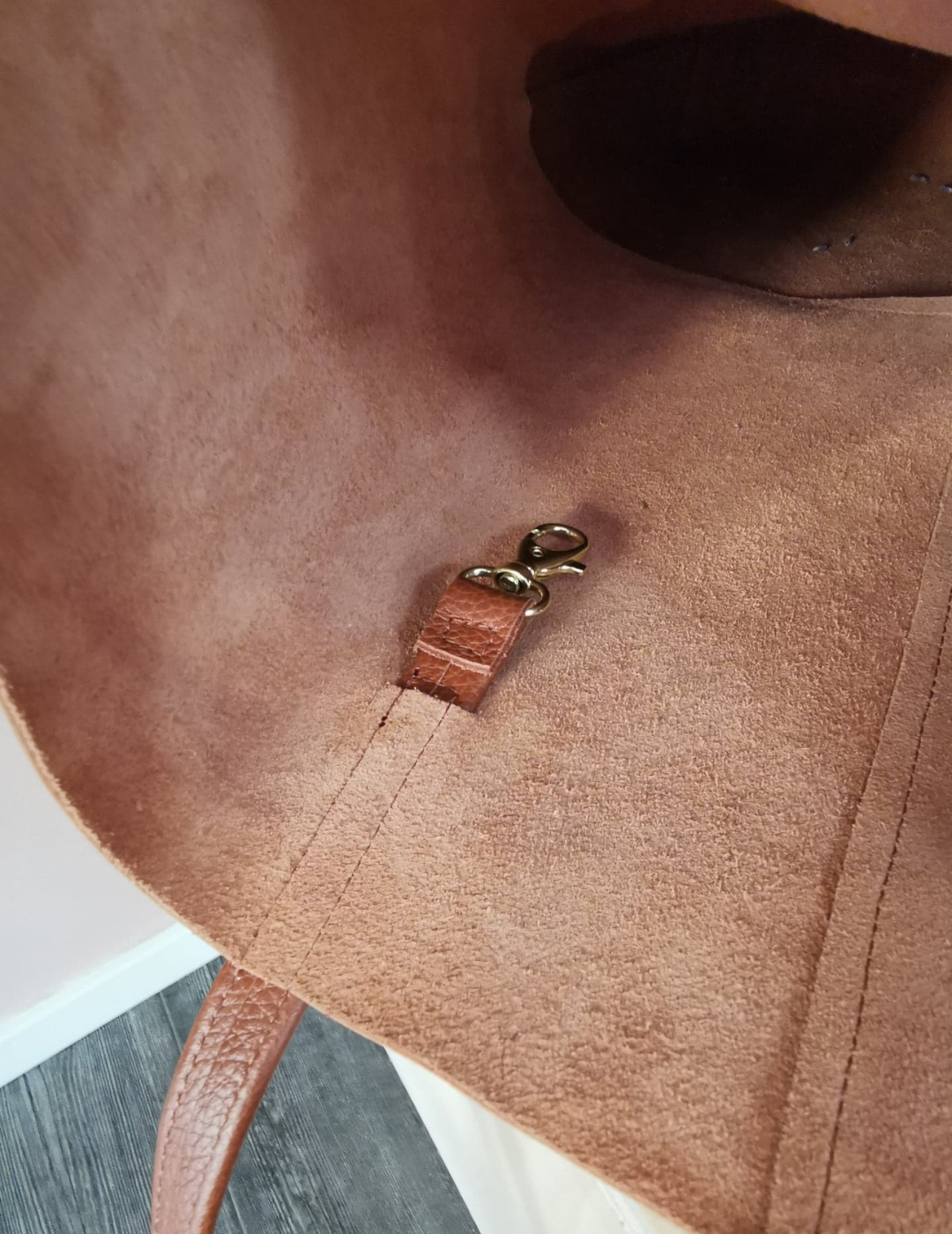Simply Fab bag, ruskea nahka