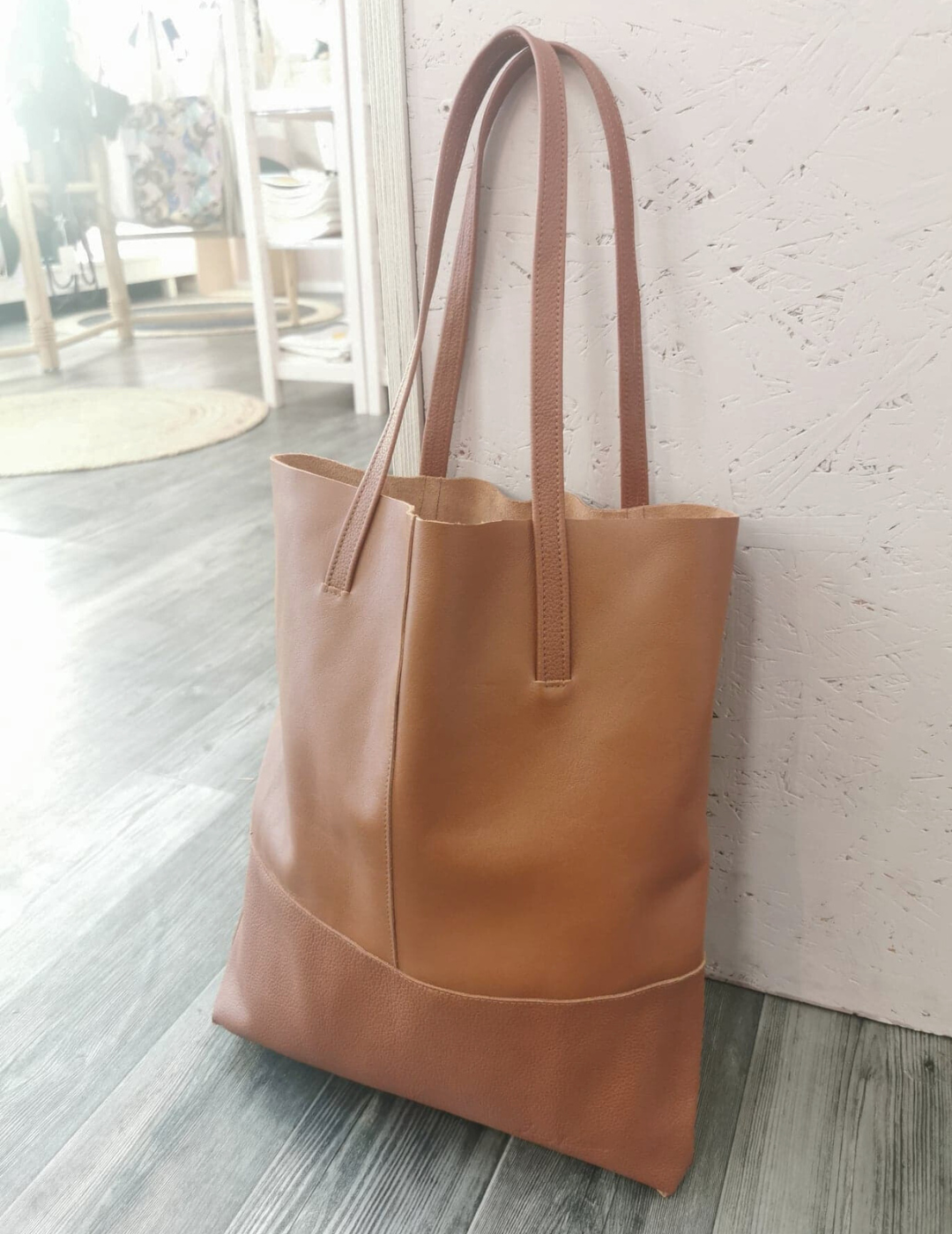 Simply Fab bag, ruskea nahka