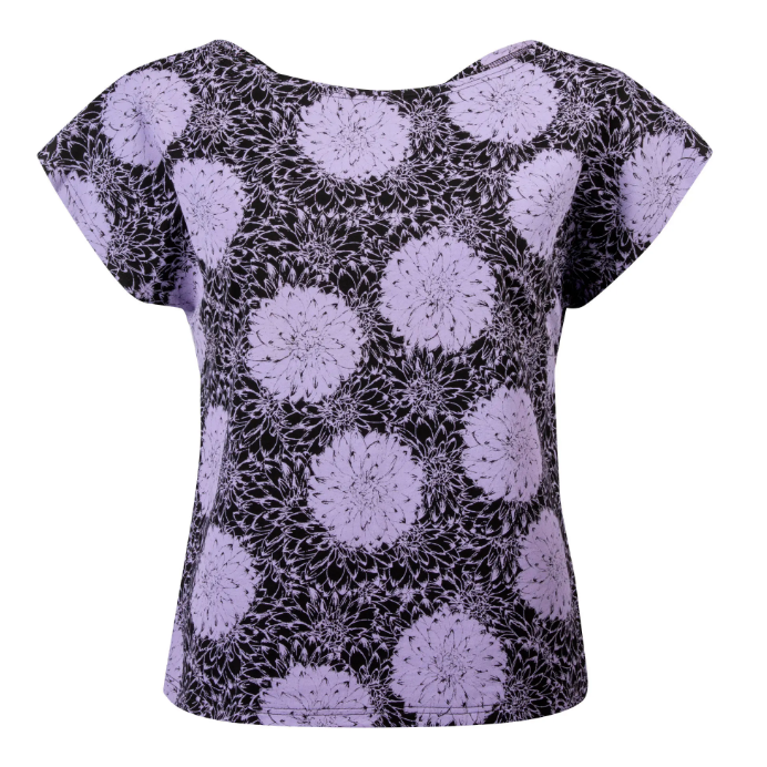 Dahlia v-selkäinen paita, laventeli